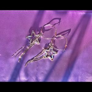 STAR CHANDELIER EARRINGS